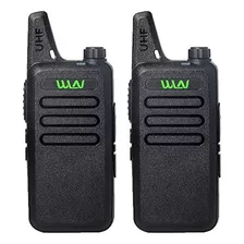 Wln Kd-c1 Mini Walkie Talkie Uhf Mhz Radio Bidireccional (1 