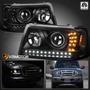 Par Faro Negro Led Ford Ranger Xl 2006 2.3l