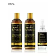 Keratina, Set Shampoo, Acondicionador Y Aceite. Promoción