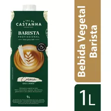 Bebida À Base De Castanha-de-caju E Aveia A Tal Da Castanha Barista Profissional Caixa 1l