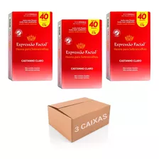 Kit 3 Hennas Expressão Facial 2,5g - Escolha Cores