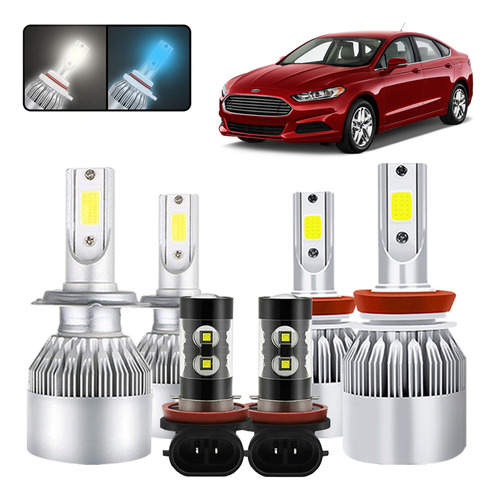 Barras Led Neblineros 4x4 Ford Fusion Ecoboost Ford Fusion