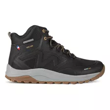 Zapatilla Outdoor Hombre Michelin Dr05 Negro-camel