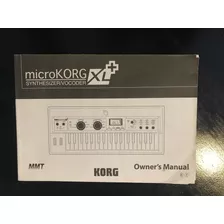 Manual De Usuario De Microkorg Xl