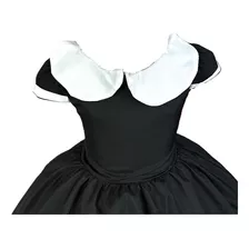 Fantasia Vestido De Festa Luxo Infantil Wandinha