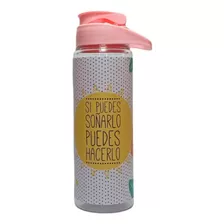 Botellas Deportivas Con Pico X6 Unidades - 750 Ml C/ Vinilo 