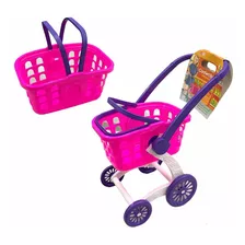 Carrinho Supermercado Brinquedo Infantil Confort Baby