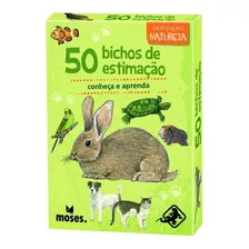 Jogo De Cartas Educativo 50 Bichos De Estimação - Galapagos