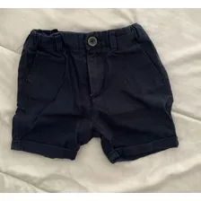 Short Azul Marino - Zara Boys - Talle 4 - $ 280