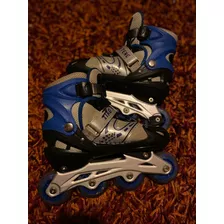 Patines Con Luces Led Ajustables Talla M (35-38)