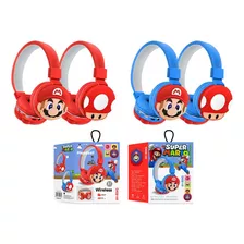 Audífonos Bluetooth Super Mario Bros Auriculares Inalámbrico