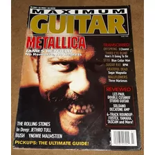 James Hetfield - Metallica Matéria De Capa Maximum Guitar