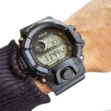 Relógio Led Militar Esportivo Tático Shock Original