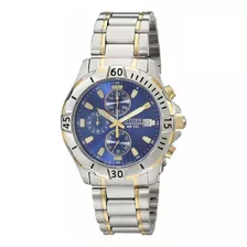 Reloj Pulsera De Hombre Citizen An3394-59l Acero Inoxidable Color De La Correa Plateado Color Del Bisel Plateado Color Del Fondo Azul Oscuro