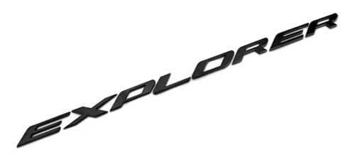 Letras Negras Emblema Para Capot Compatible Ford Explorer Foto 5