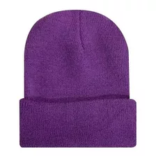 Gorro De Lana Para Adulto Con Doblez Variedad En Colores