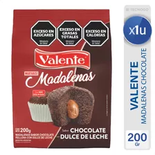 Magdalena De Chocolate Valente Con Dulce De Leche