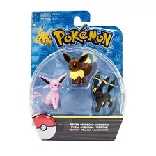 Action Figures Pokémon Pack Eevee Espeon Umbreon