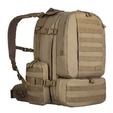  Mochila Tática Defender 55 Litros Invictus Coyote