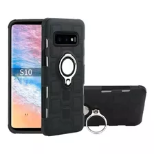 Funda Samsung S10 S10 Plus S10 Lite Con Anillo Soporte Magné