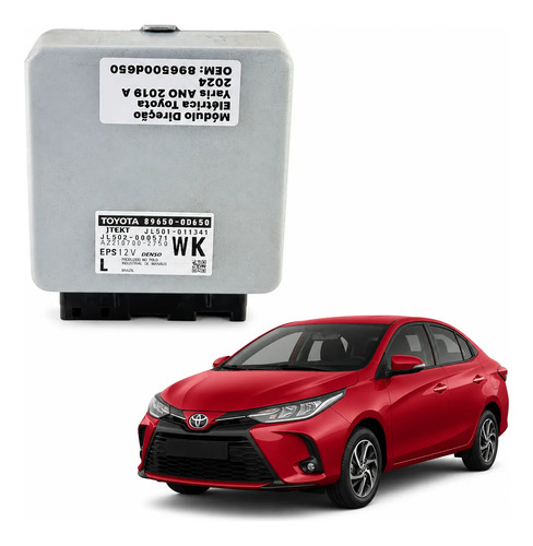 Módulo Direção Elétrica Toyota Yaris 896500d650 19/24
