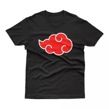 Camisa Camiseta Casual Moda Animes Naruto Akatsuki Nuvem