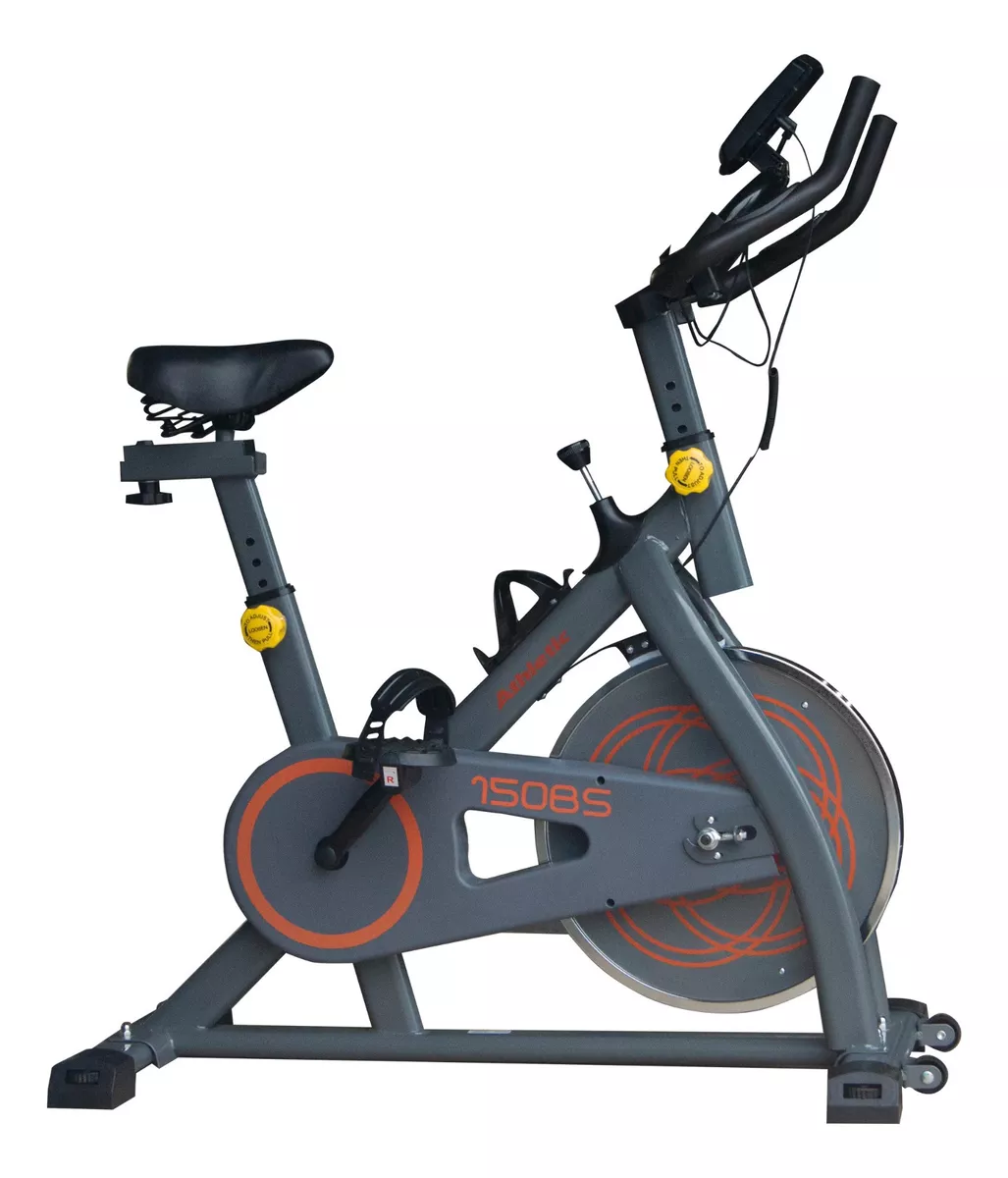 Bicicleta Spinning Athletic Advanced 150bs Suporta 120kg