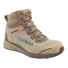 Bota Industrial Ram 545 Color Beige Para Hombre Tx4