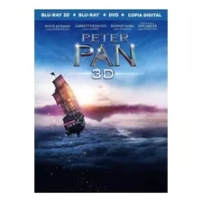 Peter Pan Blu Ray 3d+ Blu Ray+dvd Película 2016 Nuevo