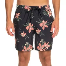 Boardshorts Playa Quiksilver Everyday Mix 17 In Negro Hombre