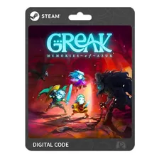 Pc Steam - Greak Memories Of Azur - Código Original