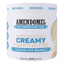 Pasta De Amendoim Amendomel (1kg) Chocolate Branco
