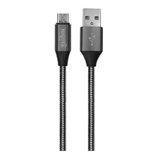 Cable Usb Micro Usb De 1m De 2.1a Con Malla D Metal Nscamemi