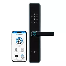 Cerradura Electronica Inteligente Chapa Digital Con Huella Códigos App Móvil Para Puerta Exterior Tock Lock