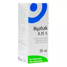 2 Kit Hyabak 10ml Hidratação E Lubrificação Olhos E Lentes