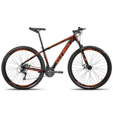 Bicicleta Aro 29 Gts Pro M5 Intense 24 Marchas Freio A Disco Cor Preto/vermelho Tamanho Do Quadro 21