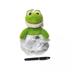 Boneco Sapinho Antigo Precisa Limpeza 23x16x10cm 120 Gramas