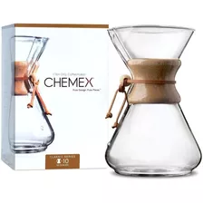 Chemex Classic Series, Cafetera De Vidrio Para Verter, 10...