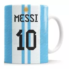 Mug Selección Argentina - Taza Messi - Qatar 2022