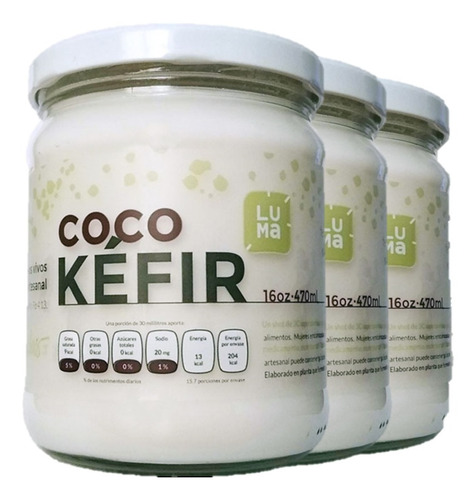 Kéfir Luma Natural Kéfir Coco