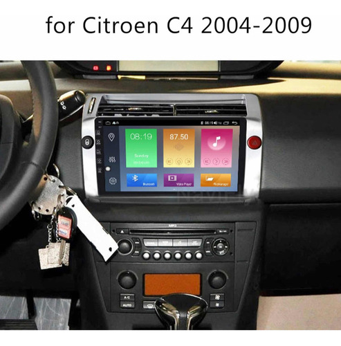 Radio Andorid Carplay 2+32 Citroen C4 2007-2012 Foto 2