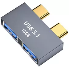 Hub Usb-c 3.1 A Usb 3.0 Adaptador 2 En 1 Cable Macbook Apple