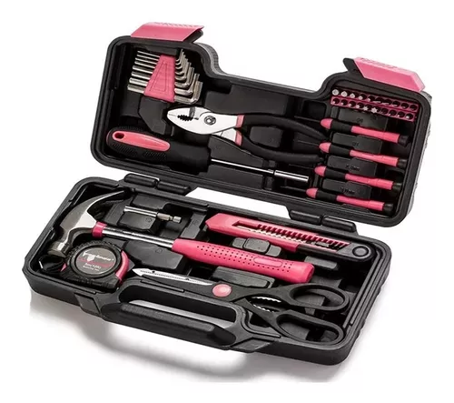 Primeira imagem para pesquisa de kit ferramentas rosa