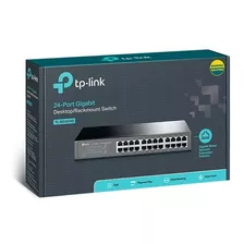 Switch Tp-link 24 Puertos Gigabit 10/100/1000 Tl-sg1024d Rac