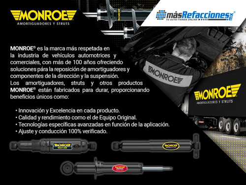 Par Amortiguadores Tra Gas Load Ajusting Imperial 50 Monroe Foto 4