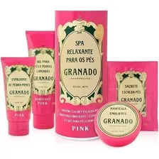 Kit Relaxante Para Pes Pink Granado 