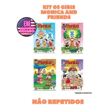 Kit 05 Gibis Monica And Friends Não Repetidos - Em Inglês