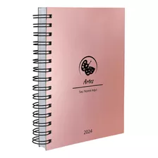 Agenda 2024 Personalizada Profissões Rosê Gold