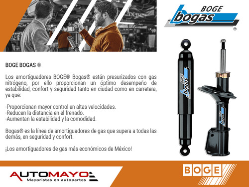 1 - Amortiguador Izq/der Tras Boge Concorde V6 3.2l 98-01 Foto 4