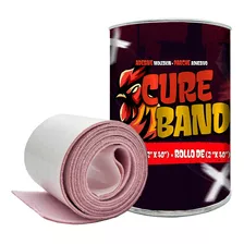 Bote Tape Parche Americano Para Gallos Cure Band